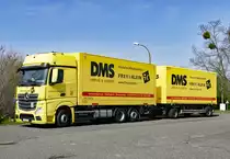 MB Actros 2545 Hängerzug  DMS  in Rheinbach - 08.04.2018