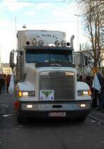 Dieser Freightliner bildete am 07.02.2009
den Schlusswagen vom Linzer Faschingsumzug.