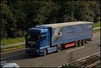 Der KAYSER ausm Sauerland: MAN TGX 18.440 ist auf dem Heimweg. (25.09.2008)