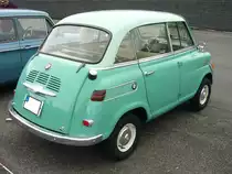 Heckansicht eines BMW 600. 1957 - 1959. Kleinwagentreffen Krefeld am 31.05.2018.