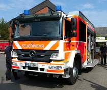 =MB Atego als LF 20 der Stadt Fulda, ausgestellt beim  Roten Sommer  2018 in Fulda. Die zweitägige Veranstaltung  Roter Sommer  erinnert an die Bedeutung der vielen Hilfsorganisationen. Mai 2018