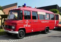 =MB T1 als Einsatzleitwagen (ELW 2) der Feuerwehr Bad Honburg v. d. Höhe, ausgestellt beim  Roten Sommer  2018 in Fulda.