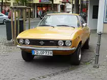 =Opel Manta A, gesehen im Juni 2018 in Hünfeld
