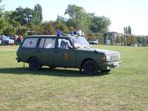 Der letzte noch erhaltene Wartburg 353 Tourist MED/SMH der NVA in kompletter,vollstndiger Ausrstung.Aufgenommen zur OMMMA 2008 in MD