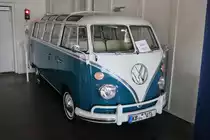 VW Bully T1 am 27.05.18 in Frankfurt Fechenheim in der Klassikstadt bei der Automobilschau 