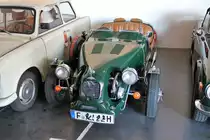 Ein Dreiradfahrzeug am 27.05.18 in Frankfurt Fechenheim in der Klassikstadt bei der Automobilschau 