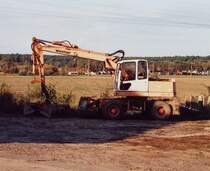 Weimar 1000 als Ladegert in der Landwirtschaft.Das Foto entstand 2008 inDerben/Elbe.