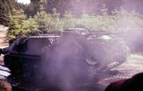 Schtzenpanzer HS-30, Nhe Neumnster, Anfang 60iger Jahre. Scan vom Kleinbildia.