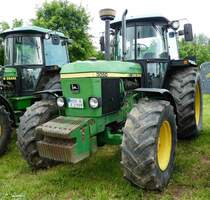 =John Deere 3050, ausgestellt bei den Schlepperfreunden Auenberg im Mai 2018