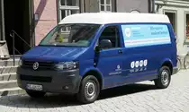 =VW T5 der Lebenshilfe unterwegs in Quedlinburg im Mai 2018