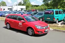 Werksfeuerwehr VAC Vacuumschmelze Opel Astra KdoW am 03.06.18 beim Tag der offenen Tür im Gefahrenabwehrzentrum Hanau 