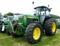 =John Deere 4055, ausgestellt bei den Schlepperfreunden Auenberg im Mai 2018