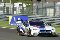 #82 Pro ,BMW Team MTEK mit der Neuentwicklung BMW M8 GTE, Fahrer: Tom Blomqvist & António Félix da Costa. Langstrecken-WM (FIA WEC) – Sechs Stunden von Spa-Francorchamps 5.Mai 2018