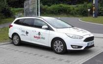 =Ford Focus der  Hochstift-Brauerei  steht im Juni 2018 in Petersberg-Marbach