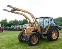 =Renault 75, ausgestellt bei den Schlepperfreunden Auenberg im Mai 2018
