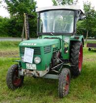 =Deutz 4006, Bj. 1972, ausgestellt bei den Schlepperfreunden Auenberg im Mai 2018