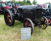 =Mc Cormick Modell 1020, Bj. 1923, ausgestellt bei den Schlepperfreunden Auenberg im Mai 2018