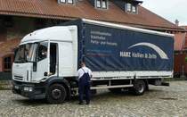=Iveco Eurocargo steht im Mai 2018 in Quedlinburg