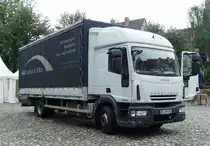 =Iveco Eurocargo steht im Mai 2018 in Quedlinburg