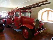 Leiterwagen Volvo LV71E, Baujahr 1933, 6 zyl. Motor 65 PS, Fordonmuseet Sunne (31.05.2018)
