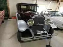 Packard Typ 645 Sedan, Baujahr 1929, Fordonmmuseet Sunne (31.05.2018)