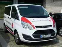 =Ford Transit als Dienstfahrzeug des DRK Fulda, gesehen beim  Roten Sommer  2018 in Fulda.