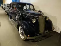 Chevrolet Master de Luxe, Baujahr 1937, 6 Zyl. 60 PS Motor, Automuseum Egeshov (06.06.2018)