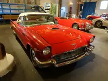 Ford T-Bird, Baujahr 1957, 8 Zyl. 245 PS Motor, Automuseum Ekeshov (06.06.2018)