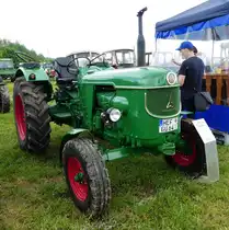 =Deutz D 50, Bj. 1964, 52 PS, ausgestellt bei den Schlepperfreunden Auenberg im Mai 2018