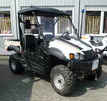 =Hisun UTV als Dienstfahrzeug des DRK Fulda, gesehen beim  Roten Sommer  2018 in Fulda.