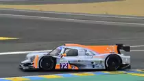 Norma M30 - Nissan, LMP3, Mitzieher beim Freien Training am 14.06.2018 zur  Road To Le Mans 2018  im Rahmenprogramm der 86. Ausgabe der 24 Stunden Le Mans. Fahrer: Arnold Robin & Maxime Robin