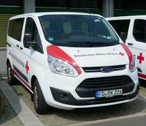 =Ford Transit des DRK Fulda, gesehen beim  Roten Sommer  2018 in Fulda.