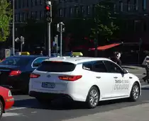 Kia Optima Combi als Taxi in Helsinki am 17.05.18