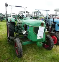 =Deutz 2505, Bj. 1960, ausgestellt bei den Schlepperfreunden Auenberg im Mai 2018