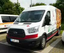 =Ford Transit des DRK Fulda, gesehen beim  Roten Sommer  2018 in Fulda.