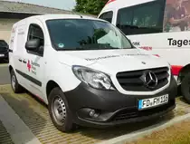 =MB Citan des DRK Fulda, gesehen beim  Roten Sommer  2018 in Fulda.