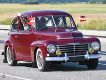 Ein Volvo 444 Anfang Juni 2018 auf einer Landstraße in der Nähe von Aalborg.