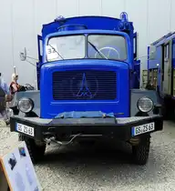 =KHD 120 D 10 des THW, ausgestellt beim  Roten Sommer  2018 in Fulda. Die zweitägige Veranstaltung  Roter Sommer  erinnert an die Bedeutung der vielen Hilfsorganisationen. Mai 2018