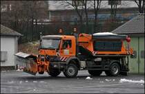 Atego 1828 (PALIFT) auf dem Platz der AM L�denscheid. (10.02.2009)