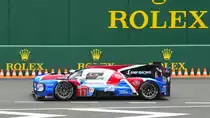 Nr.11  SMP Racing , BR Engineering BR1 LMP1, Fahrer: Michail Aljoschin, Witali Petrow & Jenson Button. Am 16.Juni 2018 auf der Ausfahrt der Boxengasse, zur Startaufstellung der 86. 24-Stunden-Rennen von Le Mans