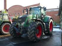 Fendt 930 auf dem Ausstellungsgel�nde der Raiffeisenniederlassung in Fulda am 11.02.09