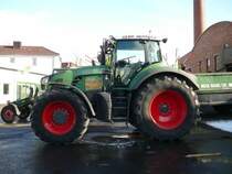 Fendt 930 auf dem Ausstellungsgel�nde der Raiffeisenniederlassung in Fulda am 11.02.09
