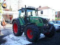 Fendt 312 ausgestellt bei der Raiffeisenniederlassung in Fulda am 11.02.09