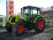 Claas Axos 320 ausgestellt bei der Raiffeisenniederlassung in Fulda am 11.02.09
