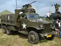 Ein GMC CCKW 2½-ton 6x6 Militär-LKW Anfang Juni 2018 in Aalborg.