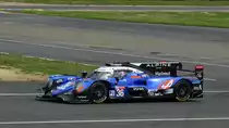 Nr.36 Signatech Alpine Matmut  , Alpine A470 (Oreca) LMP2, Fahrer: Nicolas Lapierre, André Negrão & Pierre Thiriet. Am 14.Juni 2018 beim Zeit Training der 86. 24-Stunden-Rennen von Le Mans