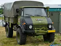 Ein Unimog Anfang Juni 2018 in Aalborg.