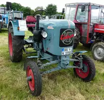 =Eicher ED 16, Bj. 1955, ausgestellt bei den Schlepperfreunden Auenberg im Mai 2018