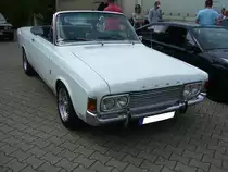 Ford Taunus P7b Cabriolet von Deutsch. Oldtimertreffen Nordsternpark Gelsenkirchen am 24.06.2018.
