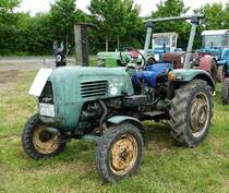 =MAN, ausgestellt bei den Schlepperfreunden Auenberg im Mai 2018